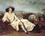 TISCHBEIN, Johann Heinrich Wilhelm Goethe in The Roman Campagna iuh oil painting picture wholesale